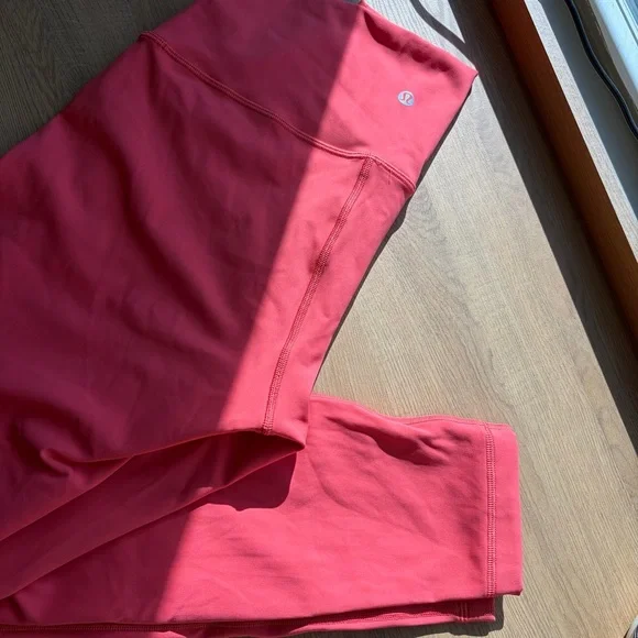lululemon athletica Deep Coral High-Rise Leggings - Picture 4 of 5